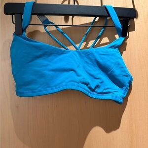 lululemon athletica Turquoise Strappy Sports Bra